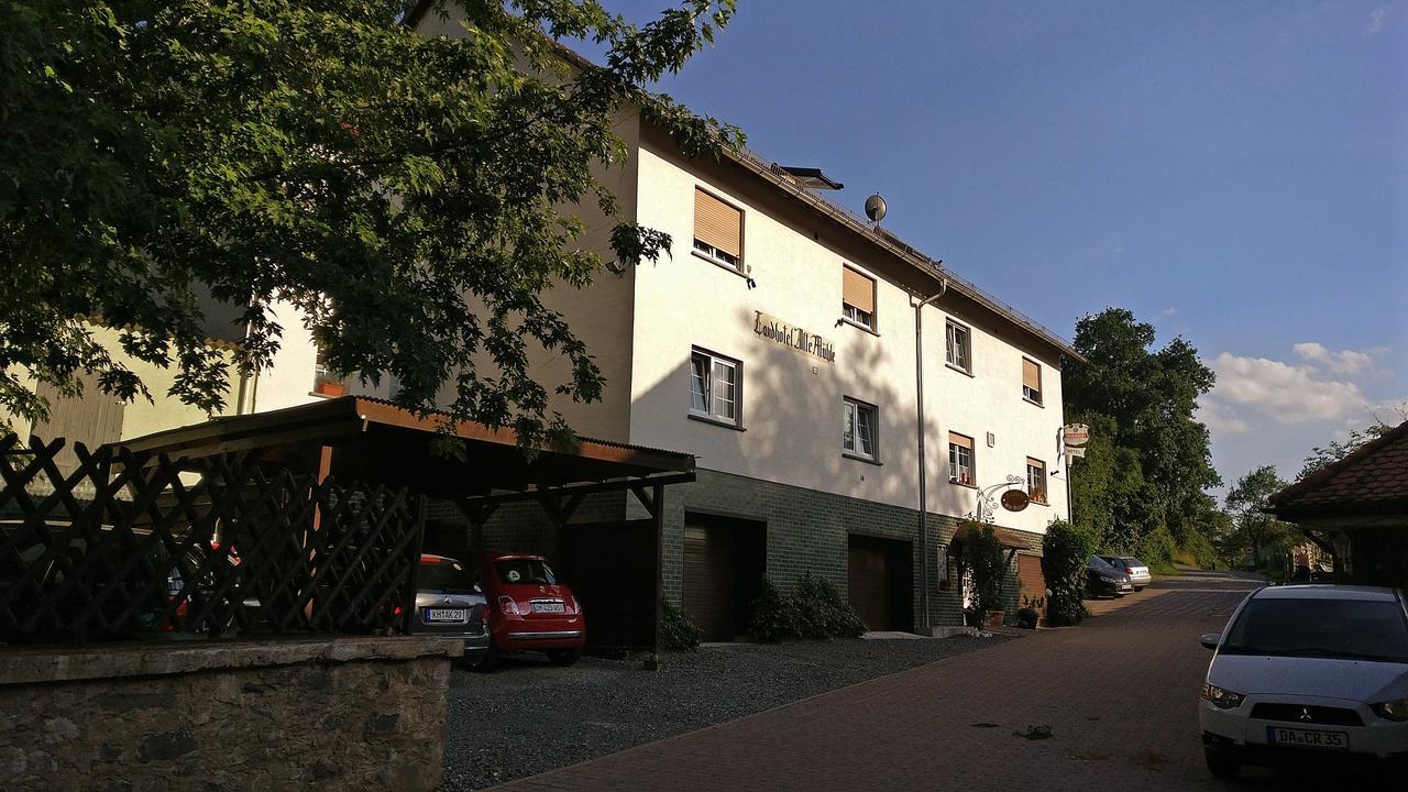 Landhotel Alte Muehle Modautal Eksteriør billede